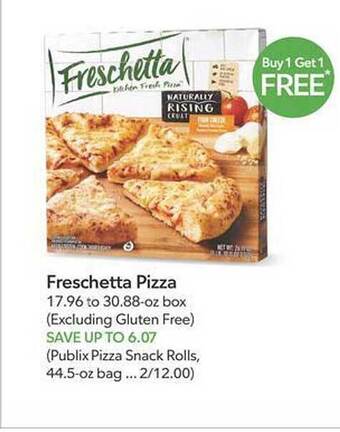 Publix Freschetta pizza offer