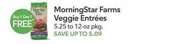 Publix Morningstar farms veggie entrées offer