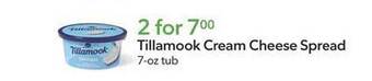 Publix Tillamook cream cheese spread offer