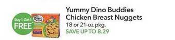Publix Yummy dino buddies chicken breast nuggets offer
