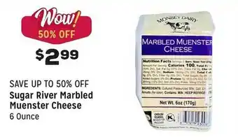 Grocery Outlet Sugar river marbled muenster cheese offer