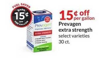 Hy-Vee Prevagen extra strength offer