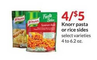 Hy-Vee Knorr pasta or rice sides offer