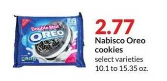 Hy-Vee Nabisco oreo cookies offer