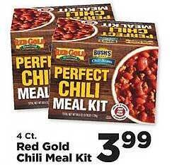 IGA Red gold chili meal kit offer