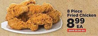 IGA 8 piece fried chicken offer