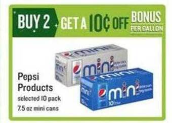 Lowes Foods Pepsi products offer