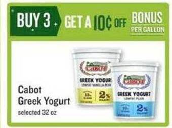 Lowes Foods Cabot greek yogurt offer