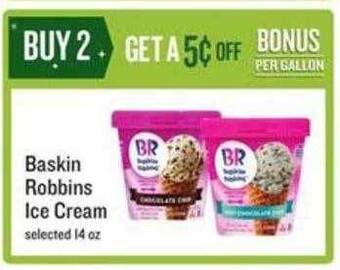 Lowes Foods Baskin robbins ice cream offer