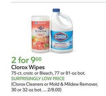 Publix Clorox wipes offer
