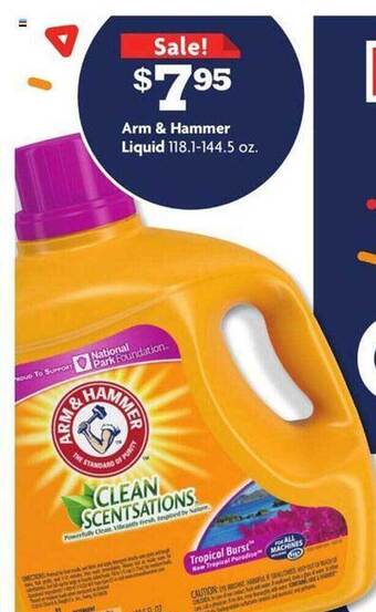 Family Dollar Arm&hammer liquid offer