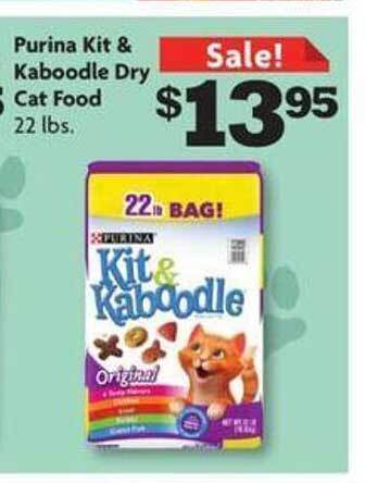 Family Dollar Purina kit & kaboodle dry cat food offer