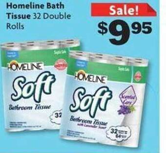 Family Dollar Homeline bath tissue offer