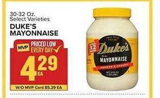 Food Lion Duke's mayonnaise offer