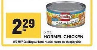 Food Lion Hormel chicken offer