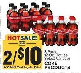 Food Lion Coke products offer