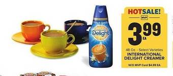 Food Lion International delight creamer offer