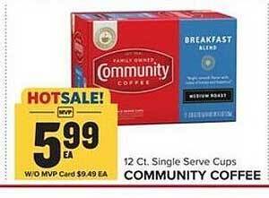 Food Lion Community coffee offer
