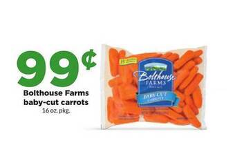 Hy-Vee Bolthouse farms baby-cut carrots offer