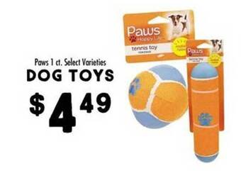 Maceys Paws dog toys offer