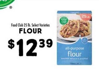 Maceys Food club flour offer
