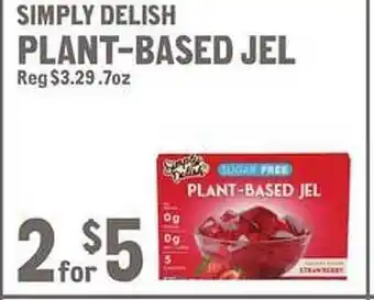 New Seasons Market Simply delish plant-based jel offer