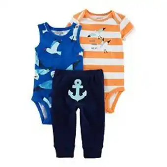 Kohl's Baby boy carter's 3-piece anchor outfit set offer