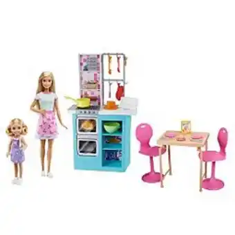 Kohl's Barbie® baking kitchen dolls and accessories playset offer