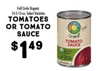 Maceys Tomatoes or tomato sauce offer