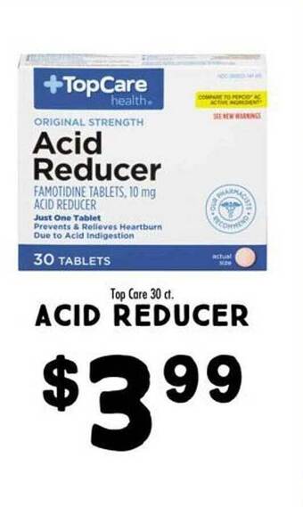 Maceys Top care acid reducer offer