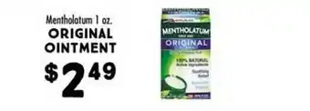 Maceys Mentholatum 1 oz. original ointment offer