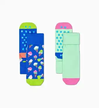 Happy Socks 2-pack kids ice cream anti slip offer