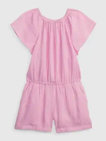 Gap Kids Kids crinkle gauze romper offer