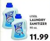 Lysol laundry sanitizer