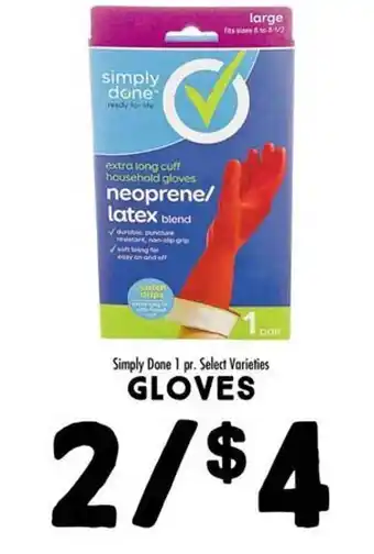 Maceys Simply done gloves offer