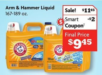 Family Dollar Arm & hammer liquid offer