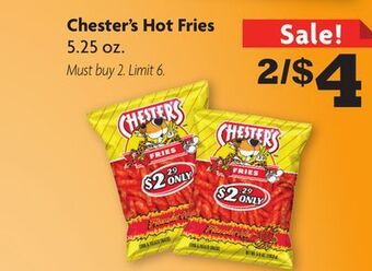 Family Dollar Chester's hot fries offer
