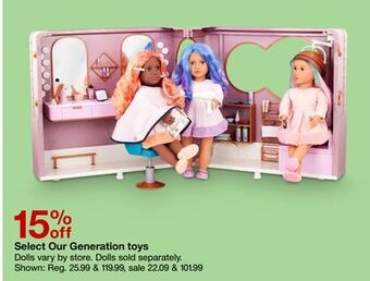 Target Select our generation toys offer