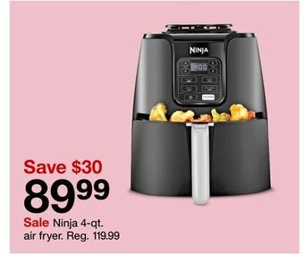 Target Ninja 4-qt. air fryer offer