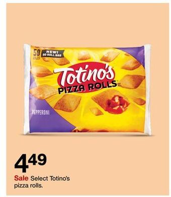 Target Totino's pizza rolls offer