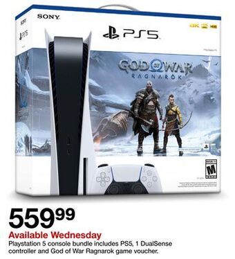 Target Playstation 5 console bundle offer