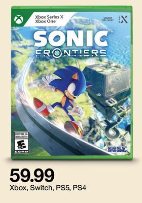 Target Sonic frontiers offer