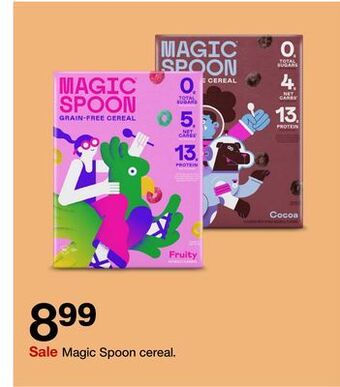 Target Magic spoon cereal offer