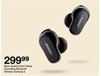 Target Bose quietcomfort noise cancelling bluetooth wireless earbuds ii offer