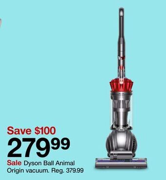 Target Dyson ball animal origin vacuum offer