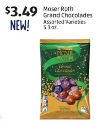 Aldi Moser roth grand chocolades offer