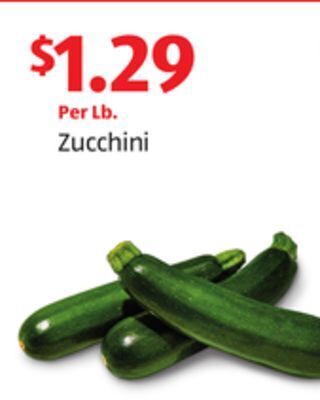 Aldi Zucchini offer