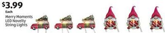 Aldi Merry moments led novelty string lights offer