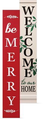 Aldi Merry moments 72" reversible porch sign offer