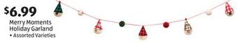 Aldi Merry moments holiday garland offer